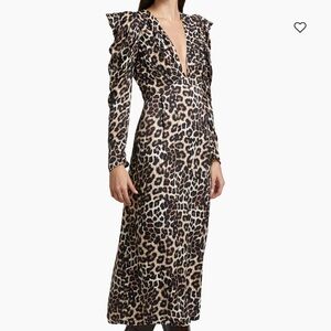 Farm Rio Leopard Print Dress